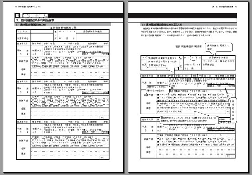 個別機能訓練指導マニュアル─厚生労働省老人保健健康増進等事業